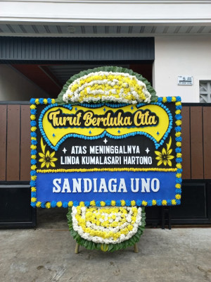 Papan Bunga Duka di Karang Kepuh