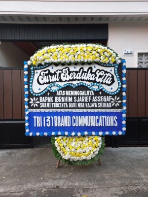 Papan Bunga Duka di Karang Kepuh